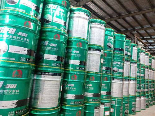 防水涂料庫(kù)存區(qū)
